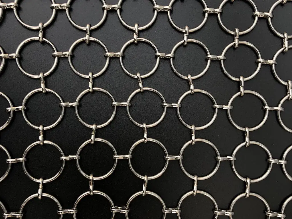 Metal ring wire mesh