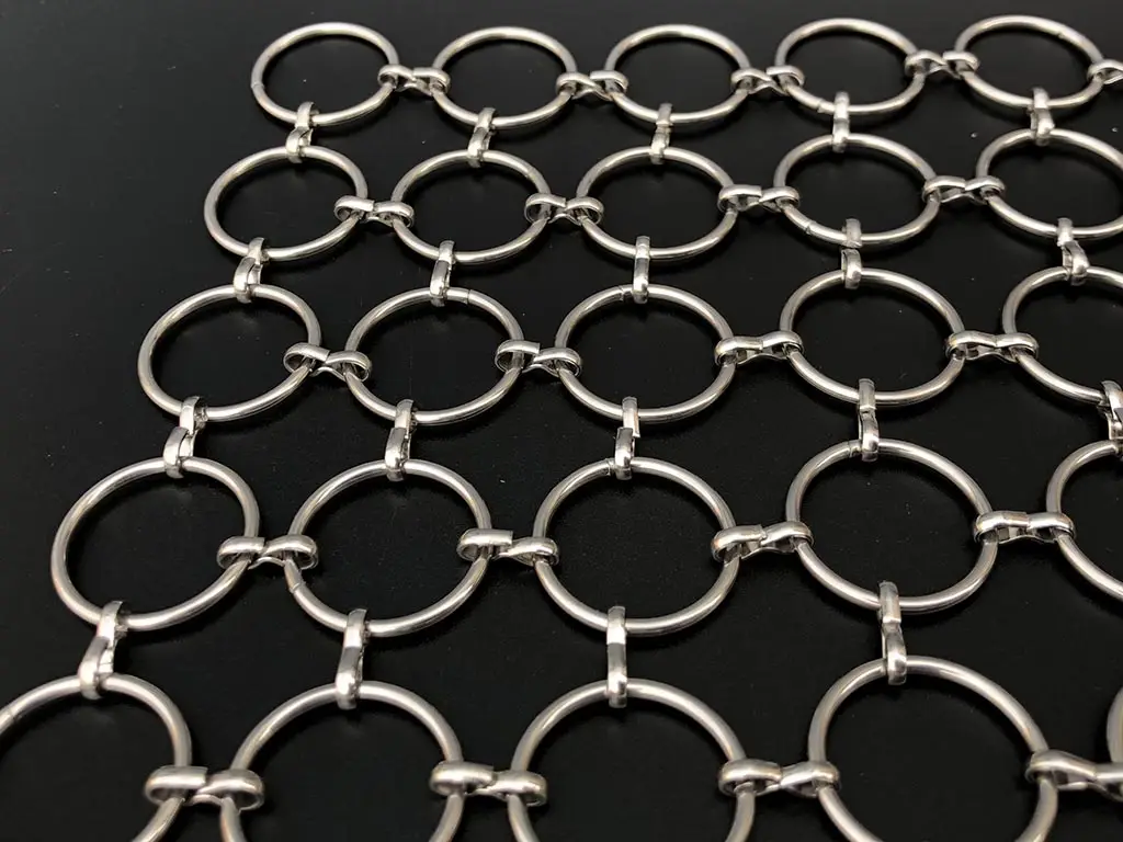 Metal ring wire mesh